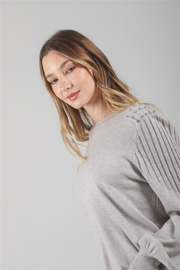 Sweater Vinah Bremer con Piedras